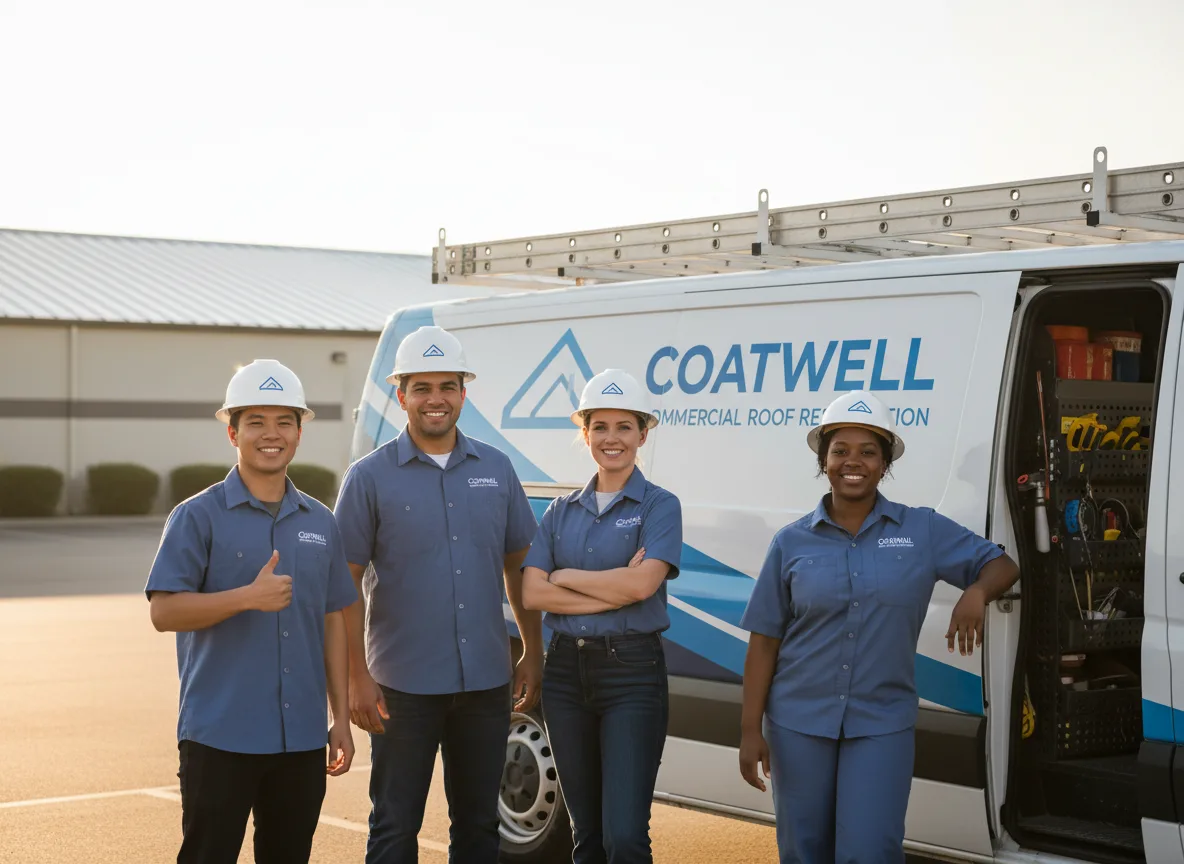 Commercial roof coating company in Mountain View, WY